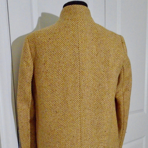 J CREW Ovesized Topcoat in Herringbone Wool 4P NWT - Picture 6 of 8